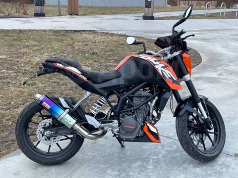 Купить мотоцикл KTM 125 Duke от 200000 рублей | Цены на мотоциклы на Дроме