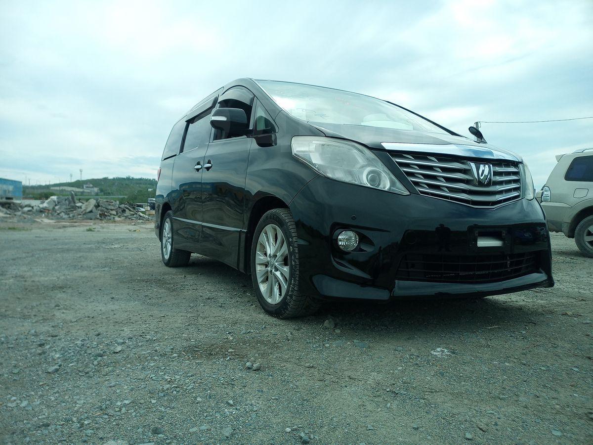 Продажа авто Toyota Alphard 2010 года во Владивостоке, Дополнительные фото  и видео на Whats App, 3.5 литра, без документов, правый руль, 4WD, черный